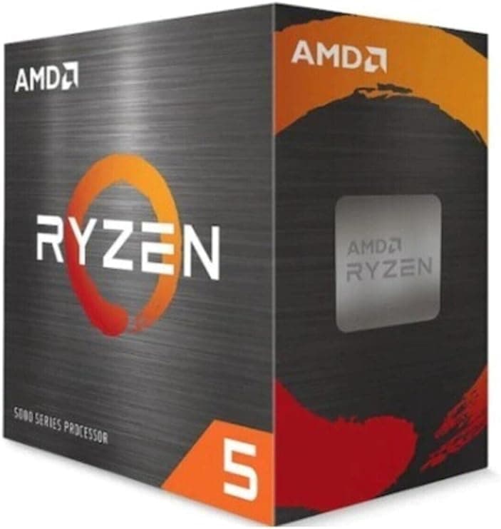AMD Ryzen 5 5600X Processor (6C/12T, 35MB Cache, up to 4.6 GHz Max Boost) with Wraith Stealth Cooler