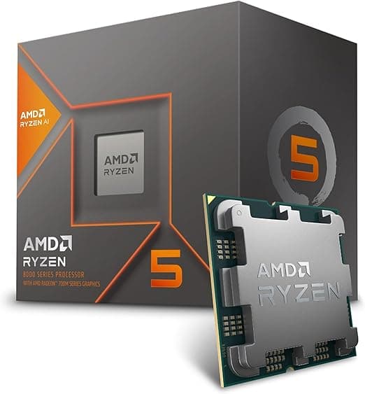 AMD Ryzen 5 8600G Computer Processor Retail Wraith Stealth-(AM5/6 Core/4.30GHz/22MB/65W/Radeon 760M)-100-100001237BOX