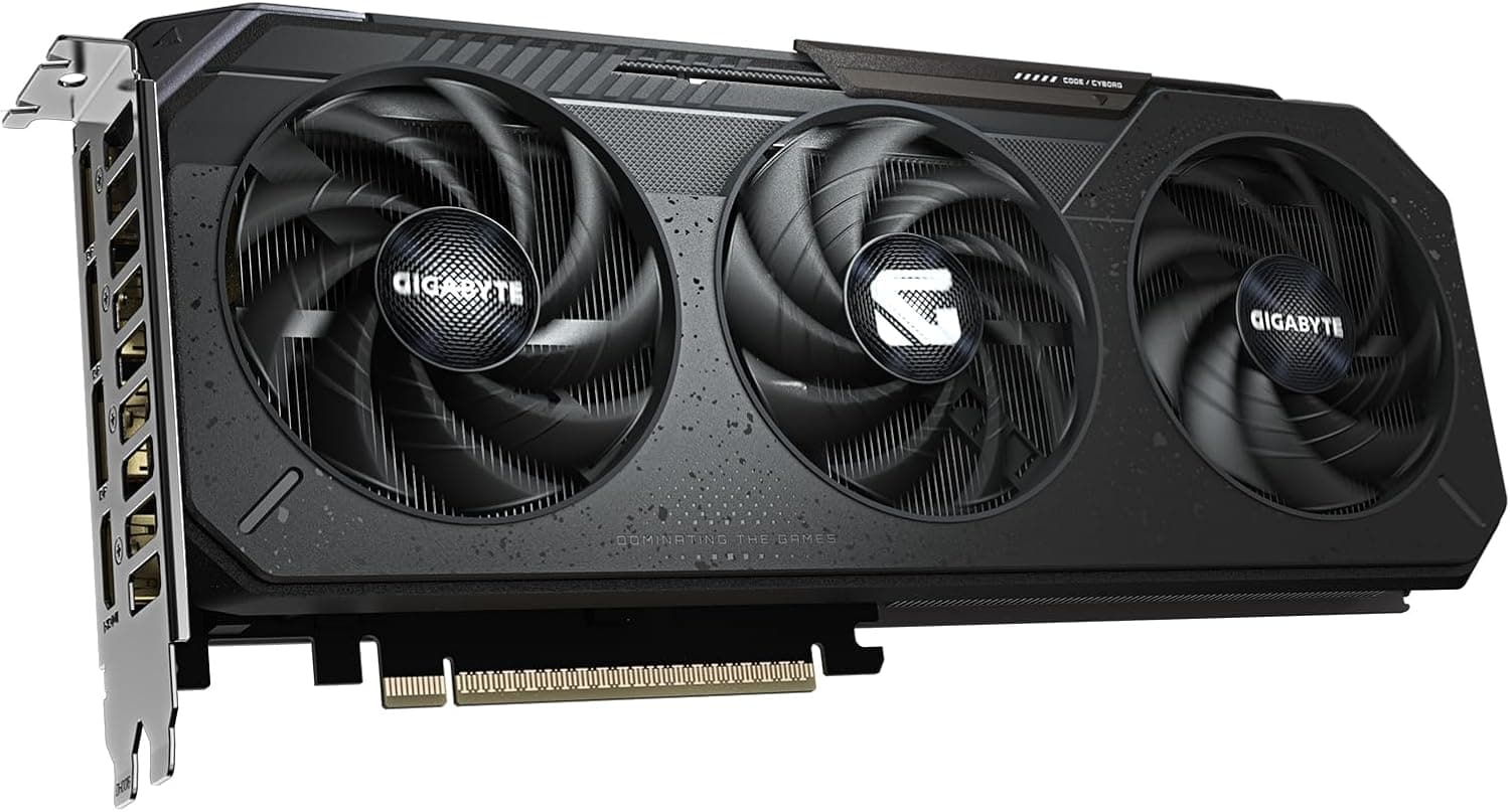 Gigabyte GeForce RTX 5060 GAMING OC 8G Graphics Card - 8GB GDDR7, 128bit, PCI-E 5.0, 2595 MHz Core Frequency, 3 x DisplayPort, 1 x HDMI, GV-N5060GAMING OC-8GD 2