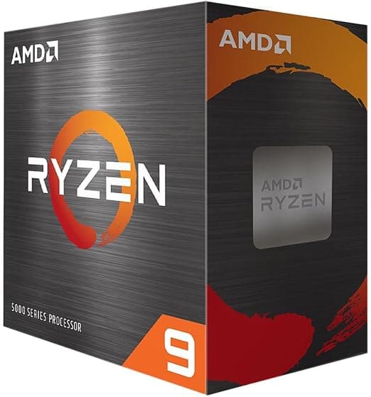 AMD Ryzen 9 5950X Processor (16C/32T, 72MB Cache, Up to 4.9 GHz Max Boost)