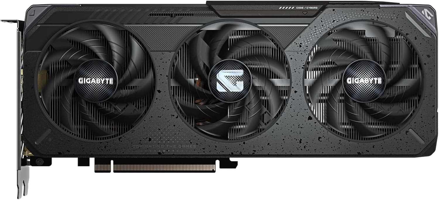 Gigabyte Radeon RX 9060 XT GAMING OC 16G Graphics Card - 16GB GDDR6, 128bit, PCI-E 5.0, 3320 MHz Core Clock, 2 x DisplayPort, 1 x HDMI, GV-R9060XTGAMING OC-16GD 2