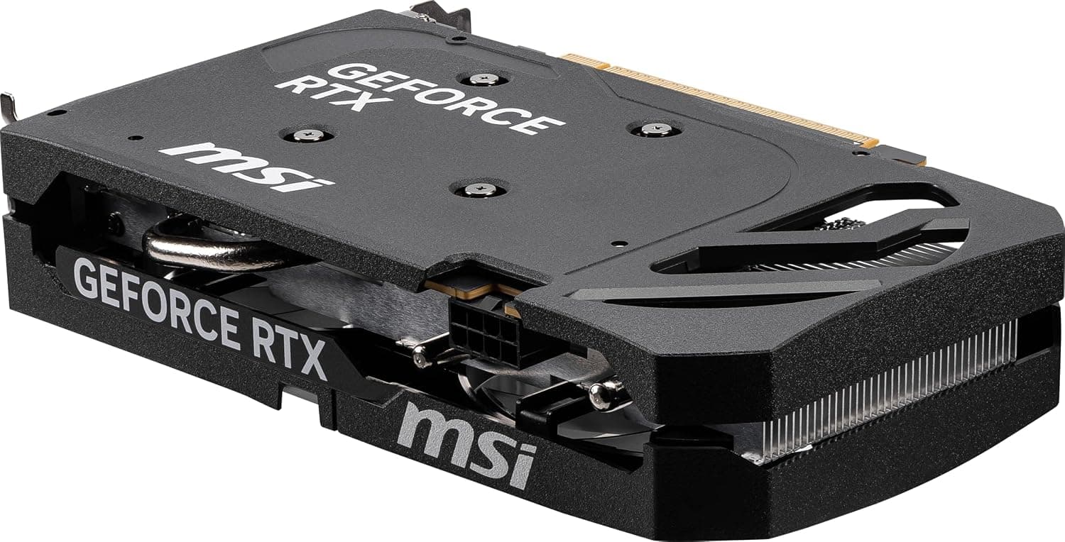 MSI GeForce RTX 5060 8G SHADOW 2X OC Graphics Card-8GB GDDR7 (28Gbps/128-bit), PCIe 5.0-HDMI, 3 x DisplayPort 2.1b 3